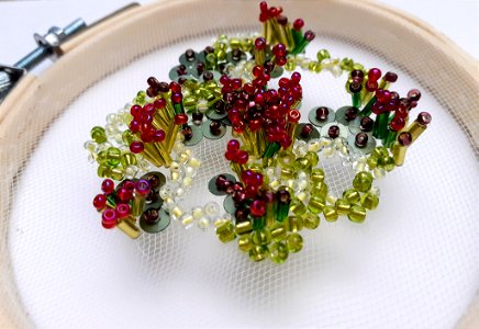 Fine bead Hydrangea