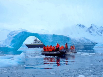 NG Explorer in Antarctica photo