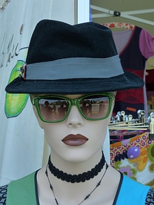 Head doll sunglasses photo
