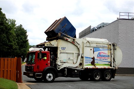 American Disposal truck 137 photo