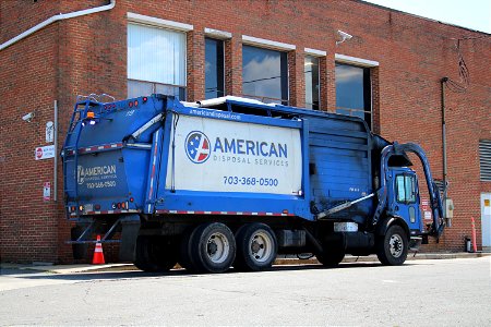 American Disposal truck 119 | Mack MR Heil Half/Pack