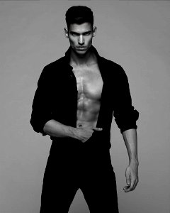Kian Barazandeh international model and actor.