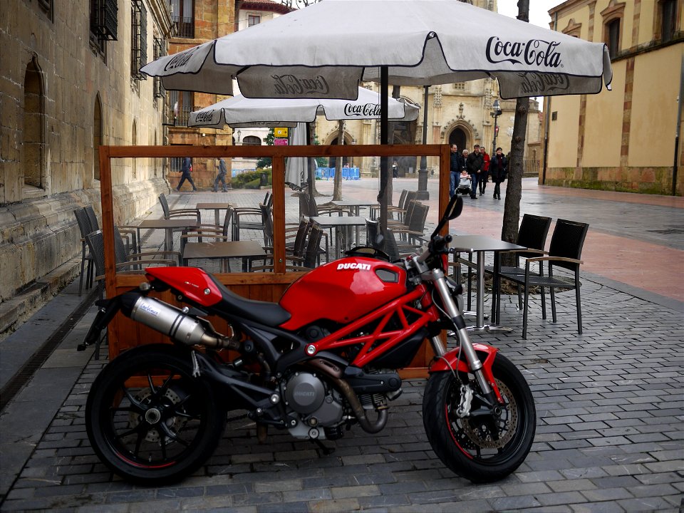 Jusotil Alvoti Red Motorcycle public domain flickr.com