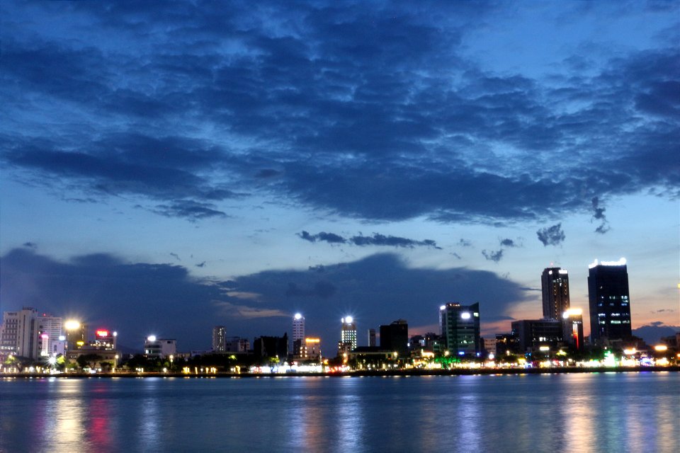 Han river at sunset, Da Nang
