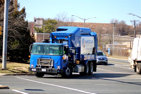 American Disposal truck 448