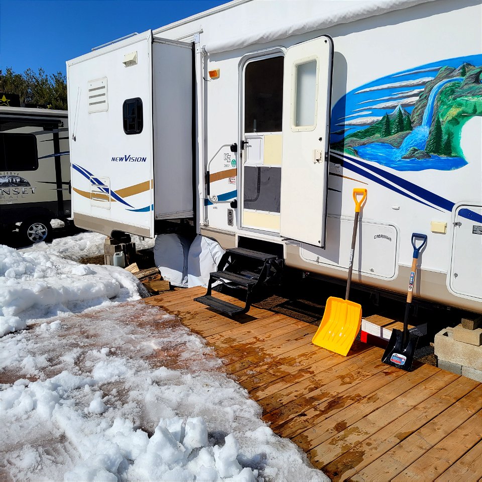 Nude at the campground