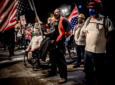Military veterans support Black Lives Matter protests