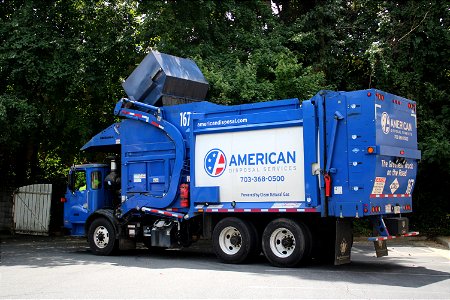 American Disposal truck 167 | Autocar ACX Mcneilus Ngen Atlantic