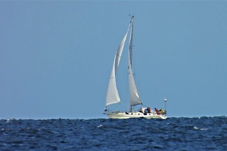 Samotny żeglarz / Lonely sailor photo