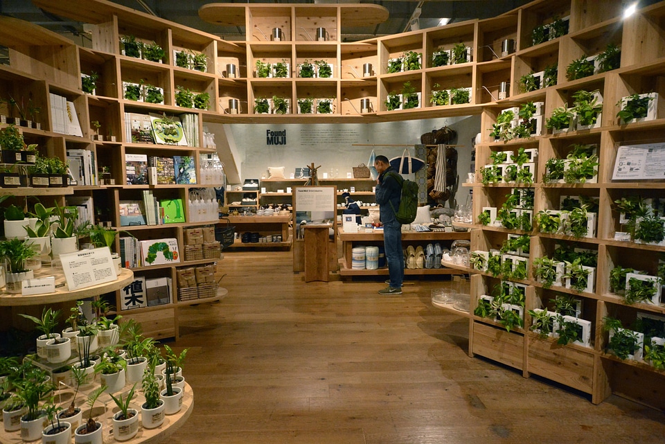 Shop at Ginza in Tokyo Japan