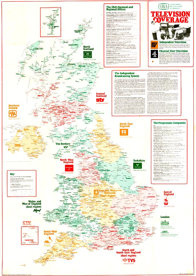 IBA Coverage Map ~1983