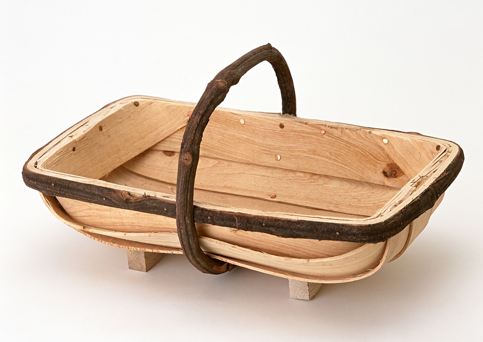 Wooden box for flowers