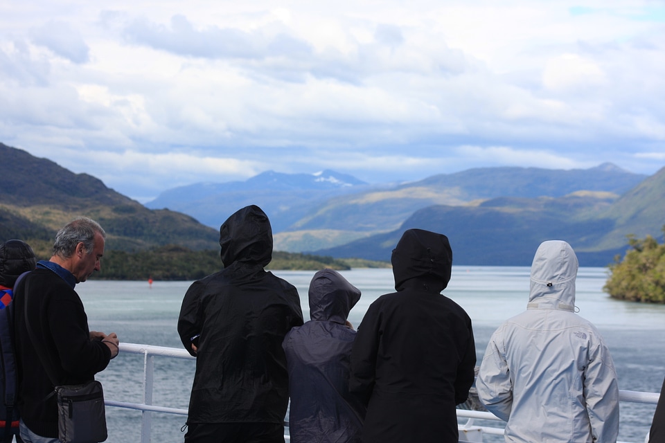 chilean fjord on a cruise