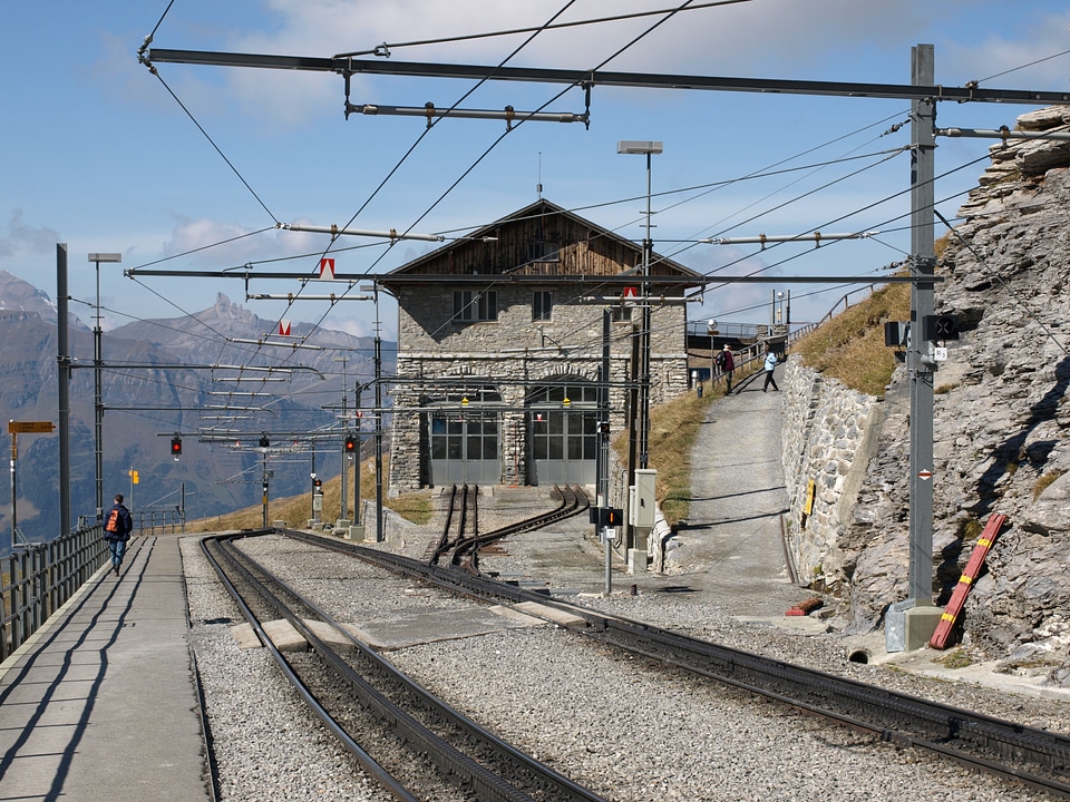 Eigergletscher train station