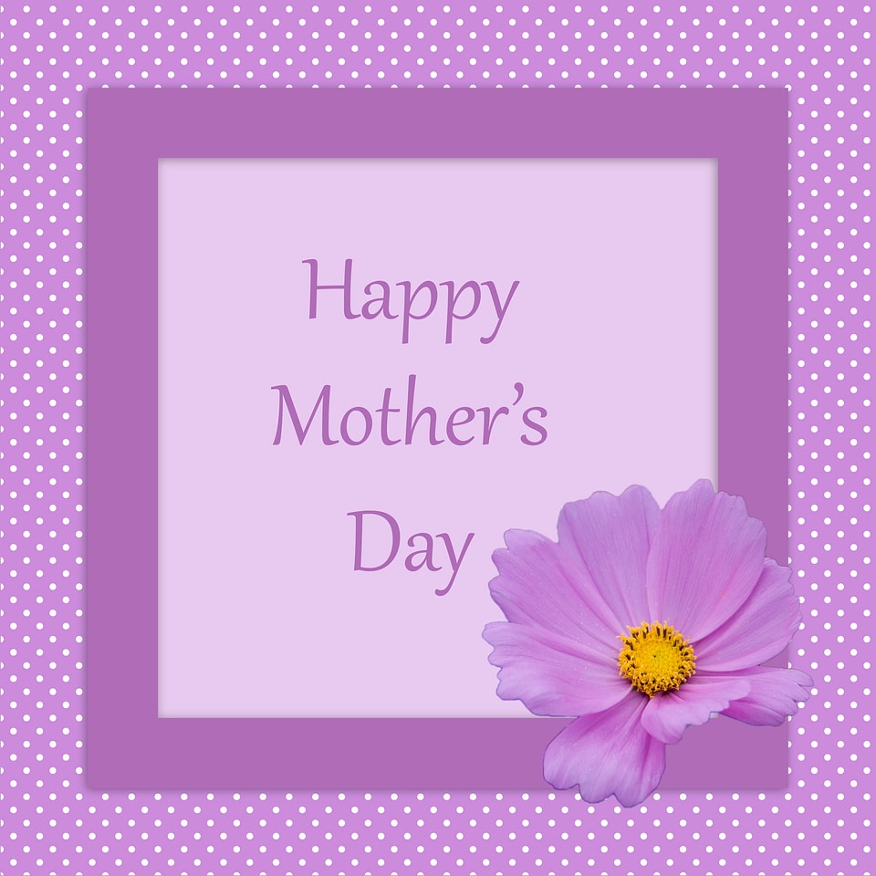 Mother's Day Card Flower