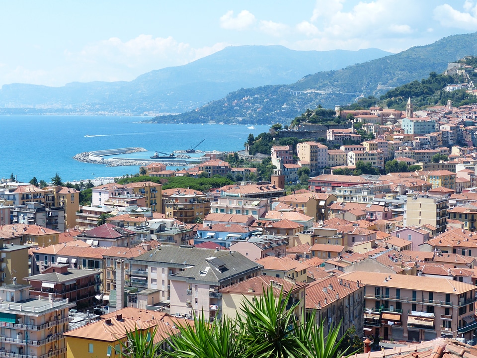 City north italy province of imperia