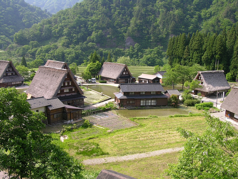 Historic Villages of Gokayama In Japan