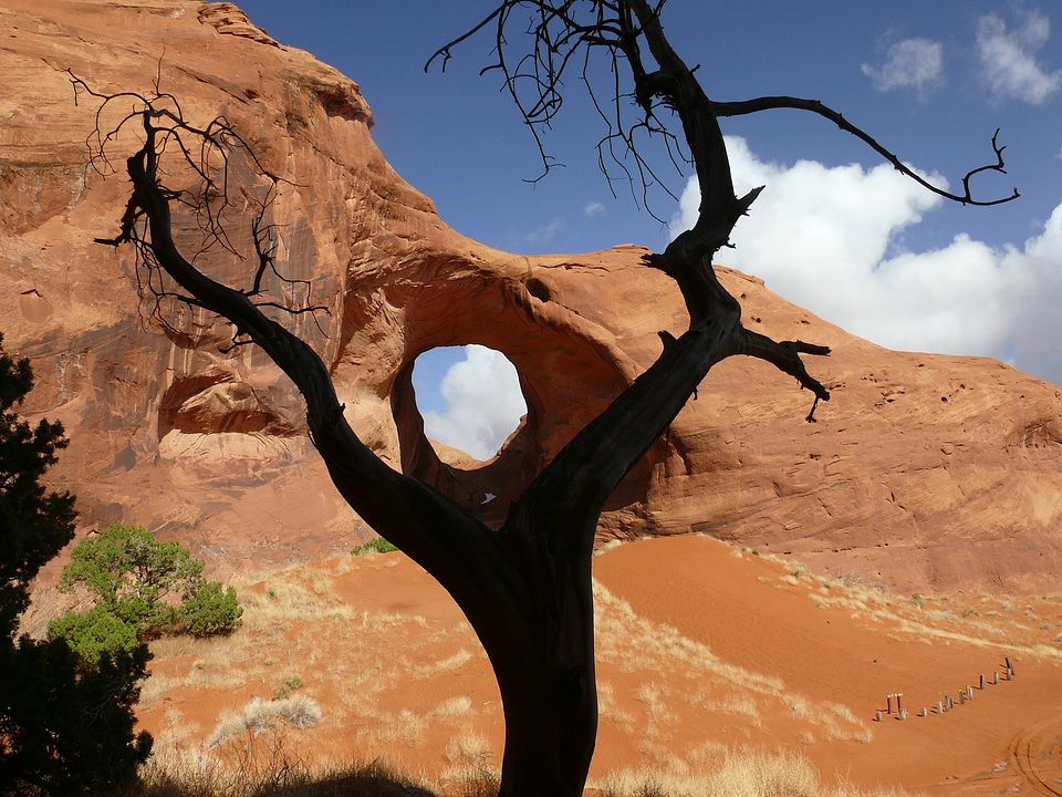 Beautiful Sunset Image taken at Arches National Park in Utah photo