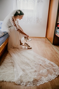 Bride.Young fashion model with perfect skin and make up