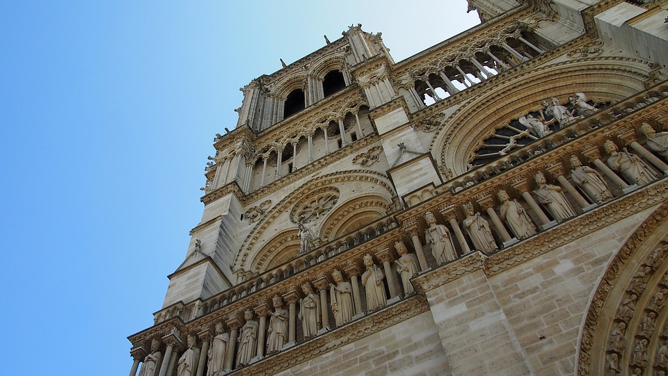 Paris Notre Dame Church Dom photo