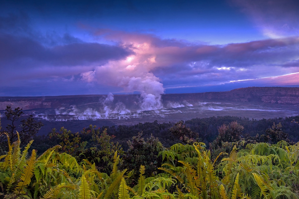 Kīlauea from Volcano House