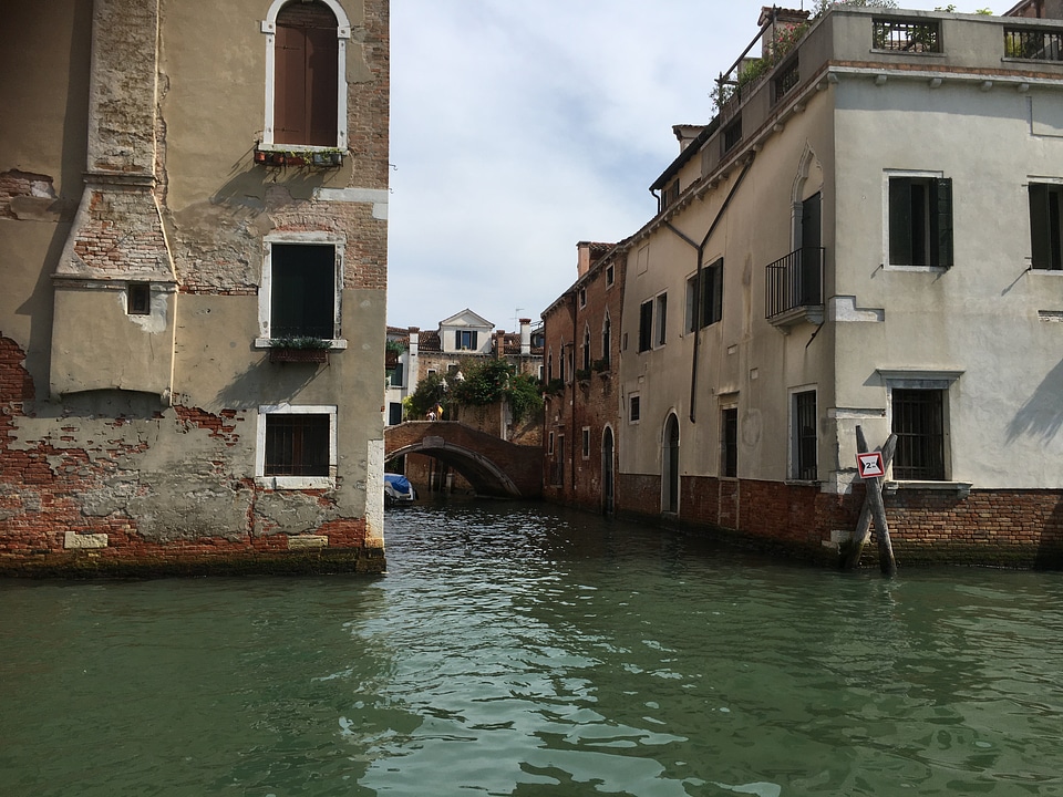 Landscape of Grand Canal Venice Italy