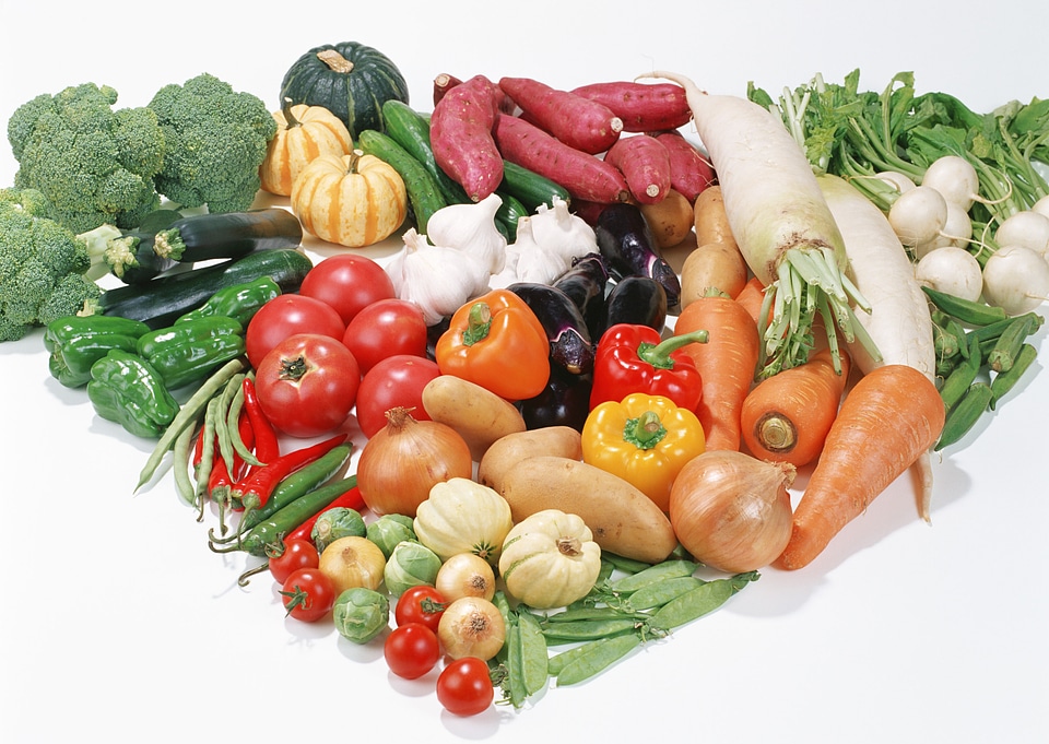 Vegetable made triangle