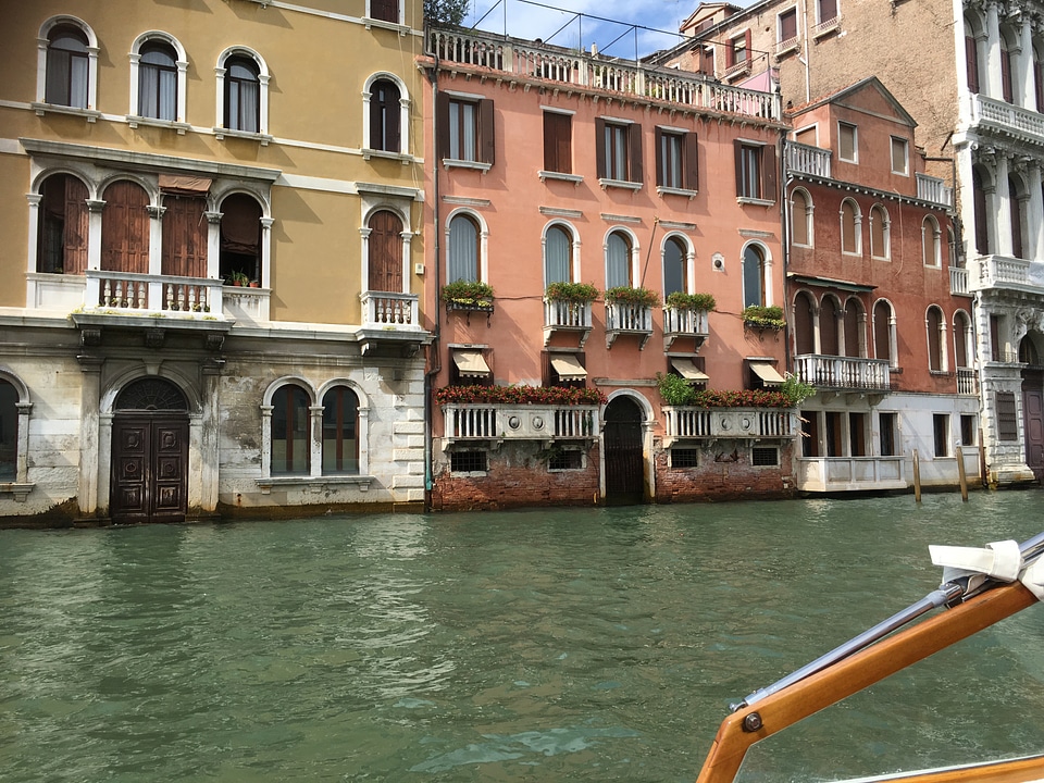 Landscape of Grand Canal Venice Italy
