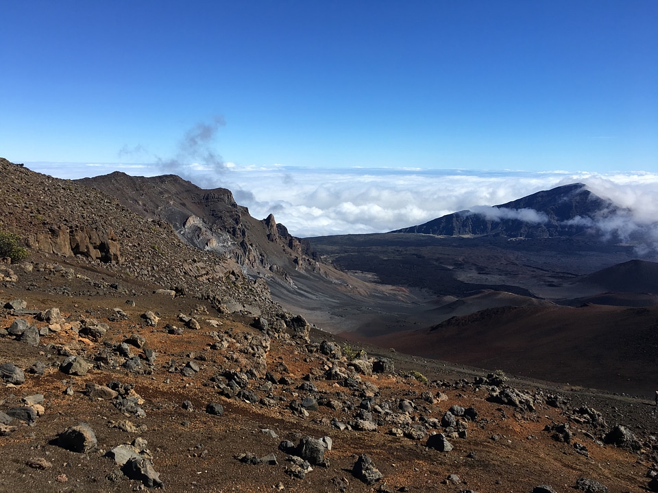 Sliding Sands Trail Keoneheehee Maui Hawaii