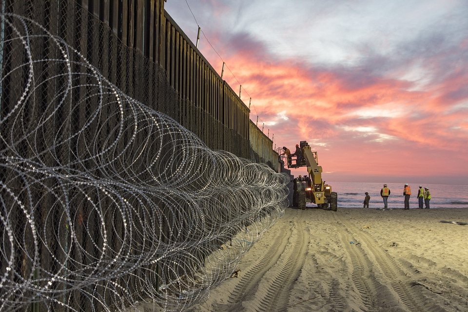 U.S. Border Patrol Agents at Border Field State Park photo