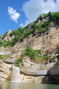 Waterfall on Mirusha river, Kosovo photo