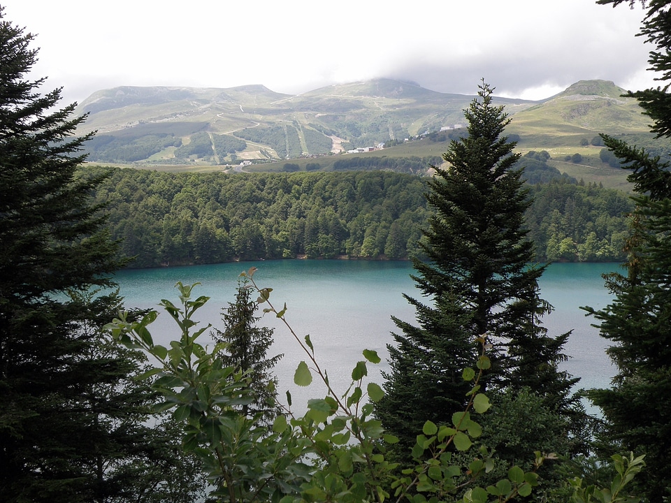 Lac Pavin Lake in France