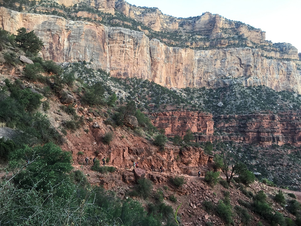 Grand Canyon south rim - Kaibab Trail