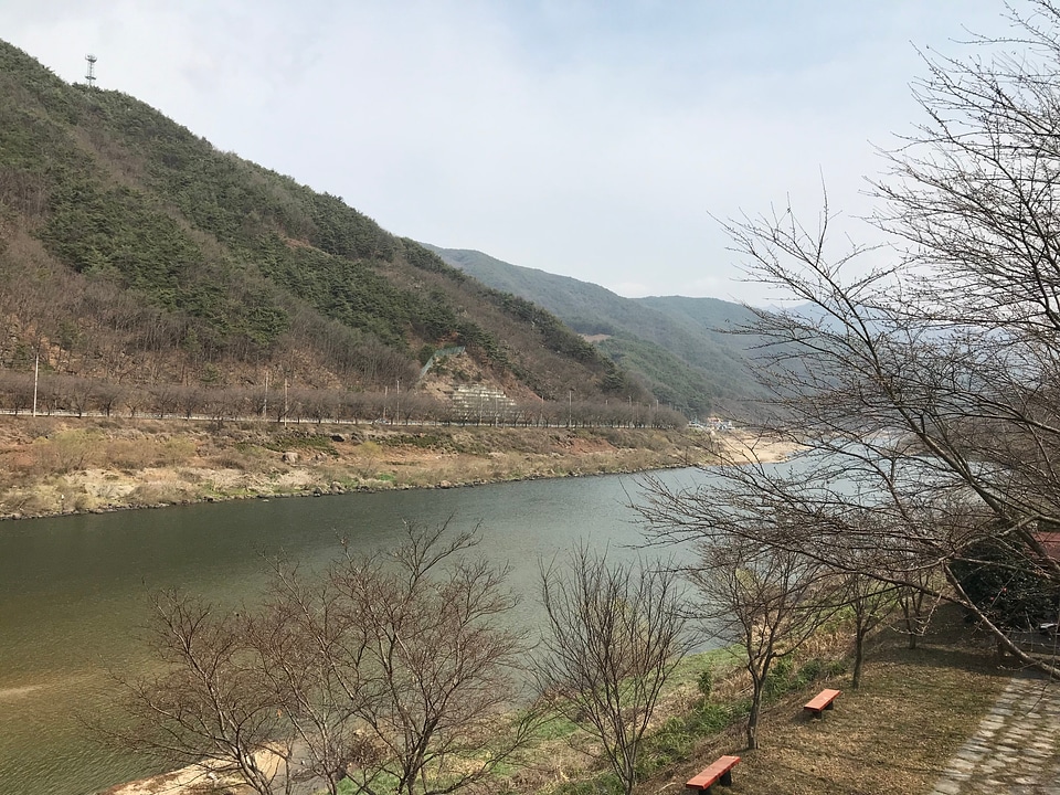 Seomjin River in South Korea