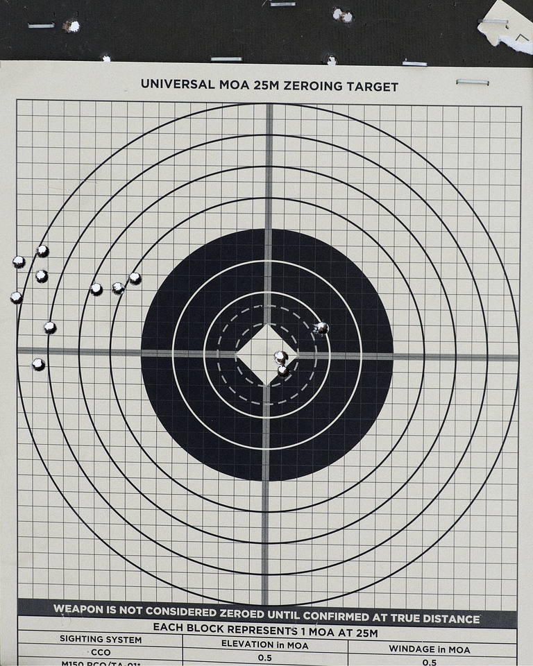 Fire Paper Target photo