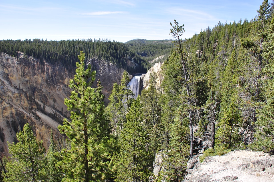 Lower Falls of the Yellowstone River