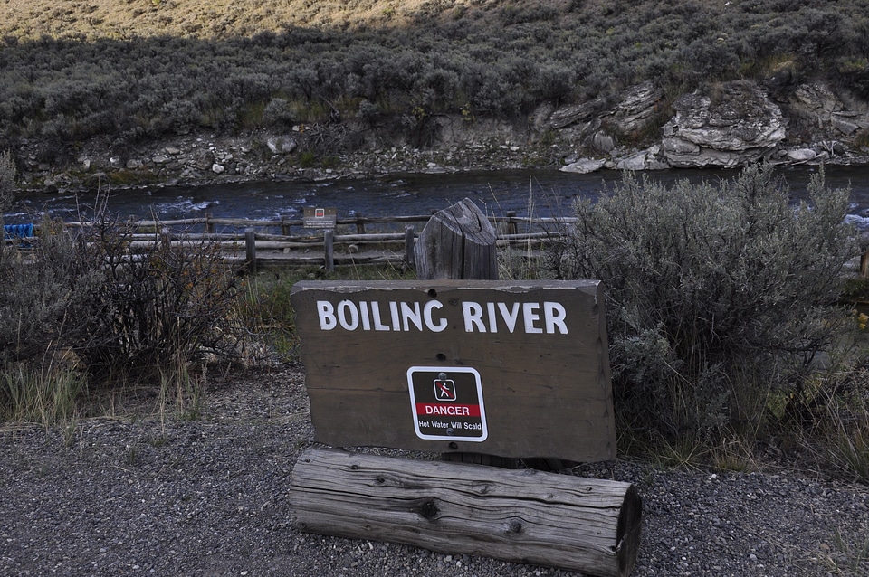 Grand Canyon of the Yellowstone in Yellowstone National Park