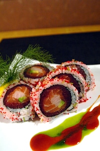 Japanese Food Murasaki Roll photo