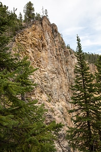 South Rim of the Grand Canyon of the Yellowstone in Yellowstone photo