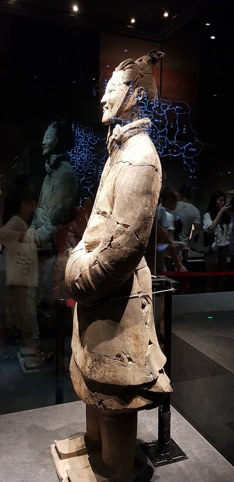 Terra Cotta Warriors Close-up Face