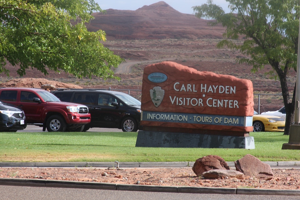 Carl Hayden Visitor Center at Glen Canyon Dam