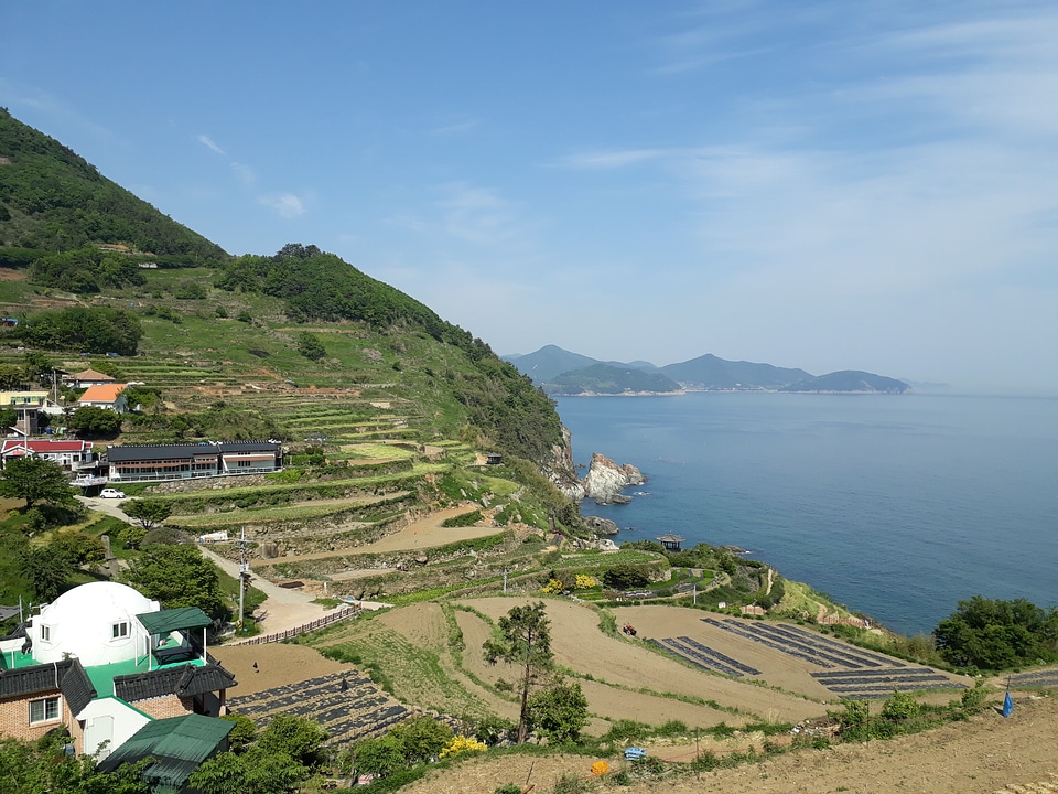 Darangee Village in Namhae South Korea