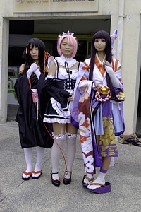 asian cosplay girl japanese style photo