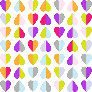 Hearts Wallpaper Background photo