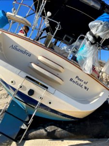 Sailing Vessel Alhambra on Dec. 13, 2021
