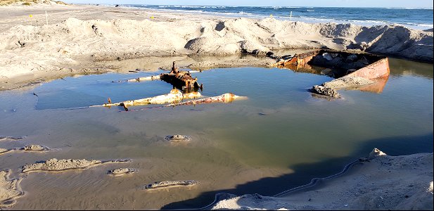 Ocean Pursuit removal progress 10-30-2021