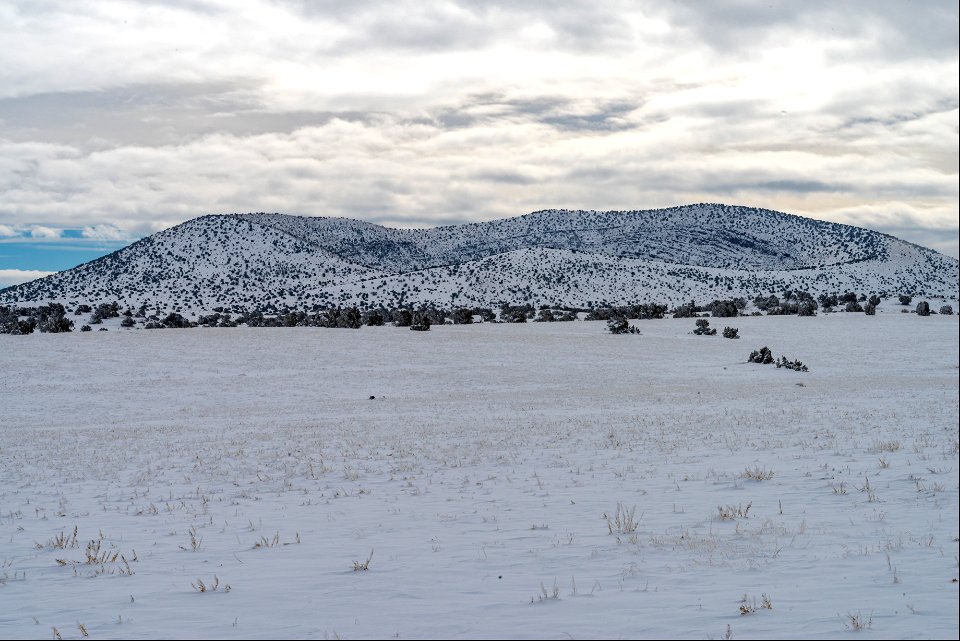 Winter in the Cinder Hills