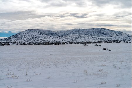 Winter in the Cinder Hills photo