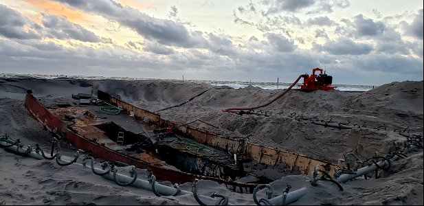 Ocean Pursuit removal progress 11-05-2021