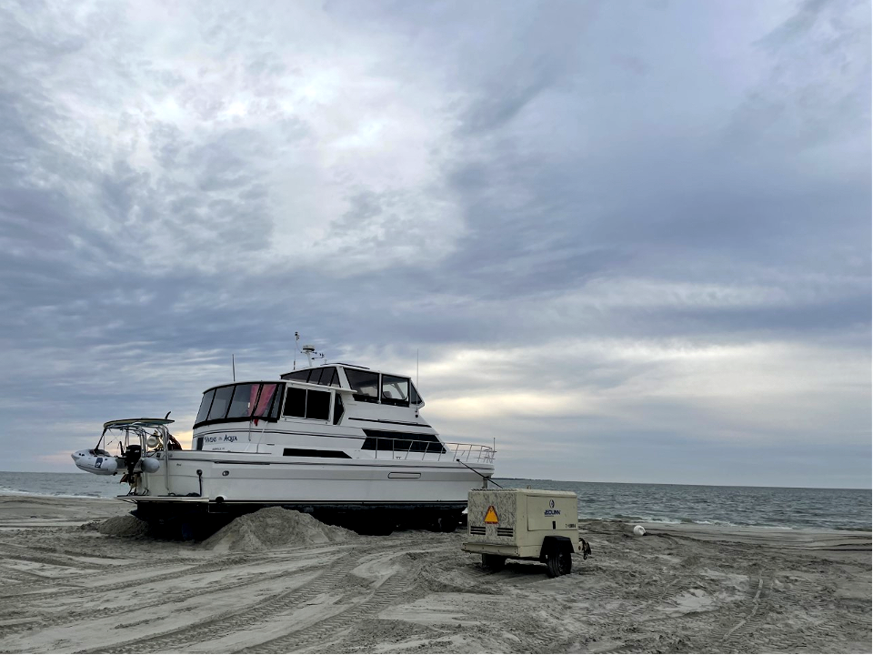 Vivens Aqua ready to head into Pamlico Sound 02-08-2022